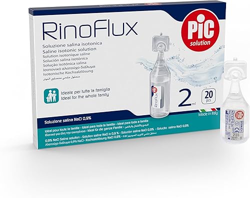 Pic Solution 02039101020300 Rinoflux Soluzione Fisiologica 2 Ml - 20 Unita