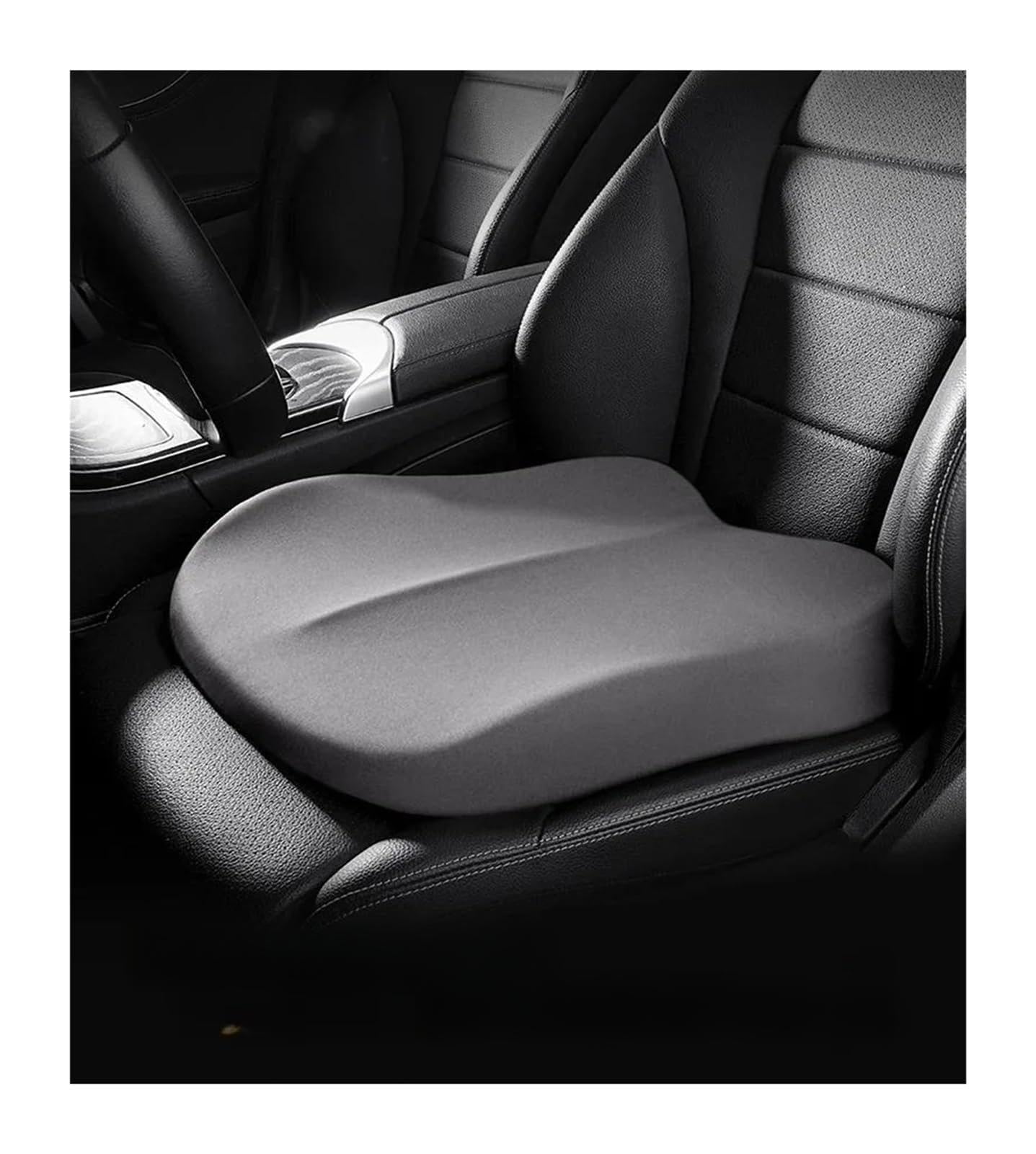 Hviyroi car seat cushion Car Booster Seat Cushion Heightening Suitable für Cars(Gray)