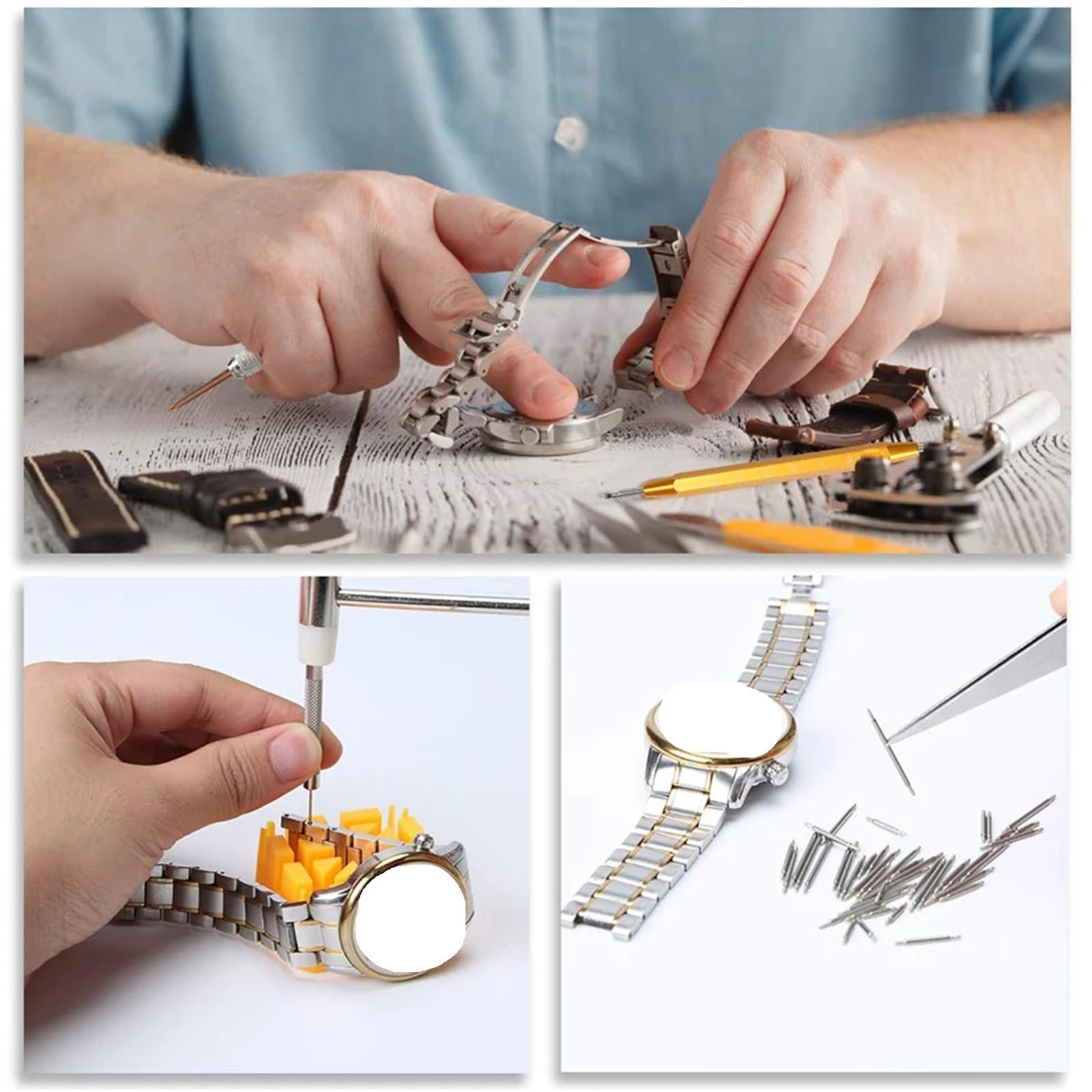 Kit di 212 Strumenti per la Riparazione dell'apribottiglie, Il cacciavite, Il Martello, Il Coltello a Leva, Il Perno, l'accessorio per la Sostituzione