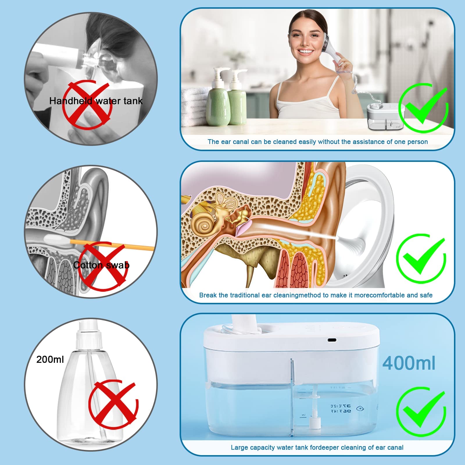 ✳︎BAABJI 電動耳垢除去キット耳洗浄クリーナー 子供　高齢　老人 Amazon.co.jp: 電動耳垢除去ツール、イヤークリーナー耳垢除去