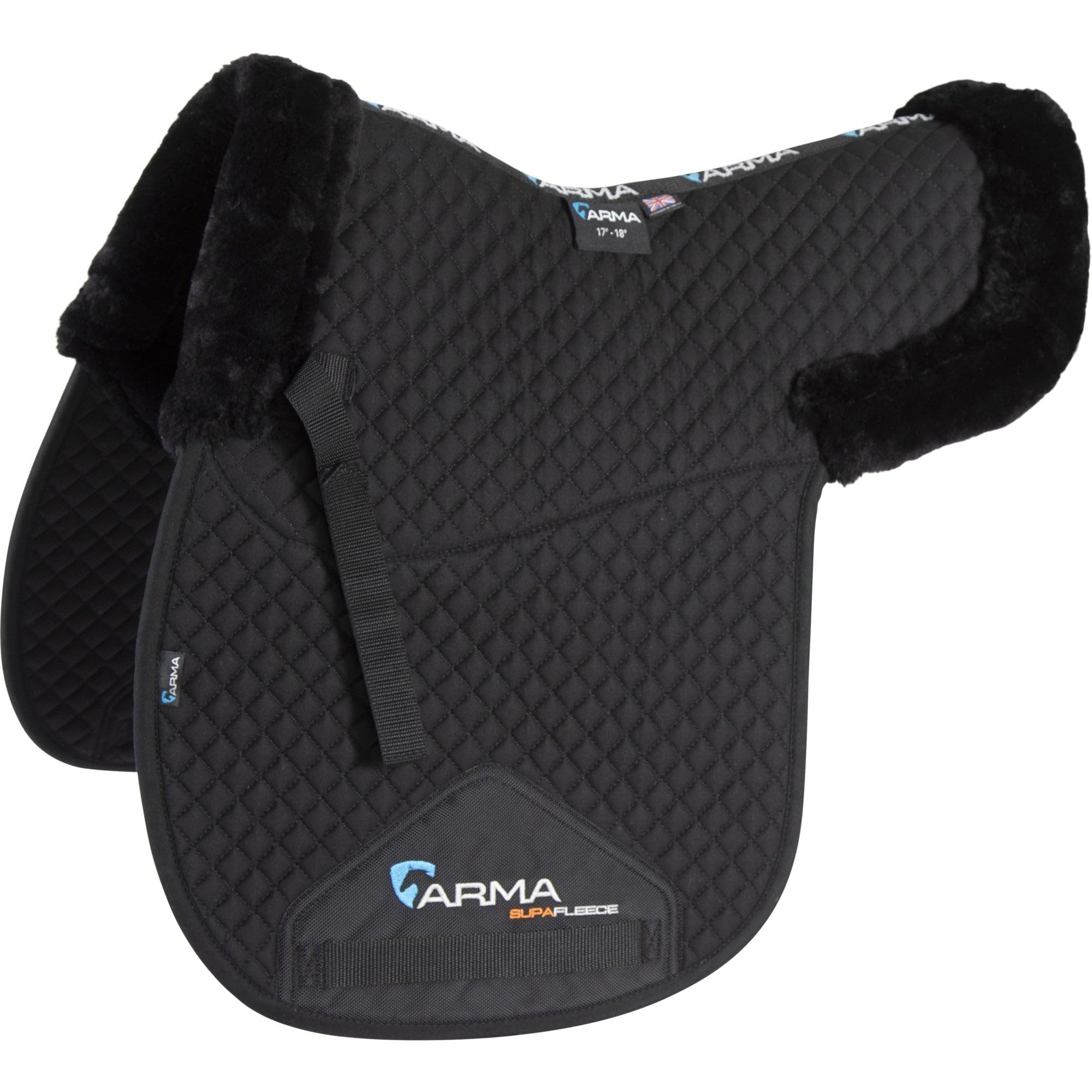 Supafleece Tapis en Forme Cheval, Marron, Taille Cob