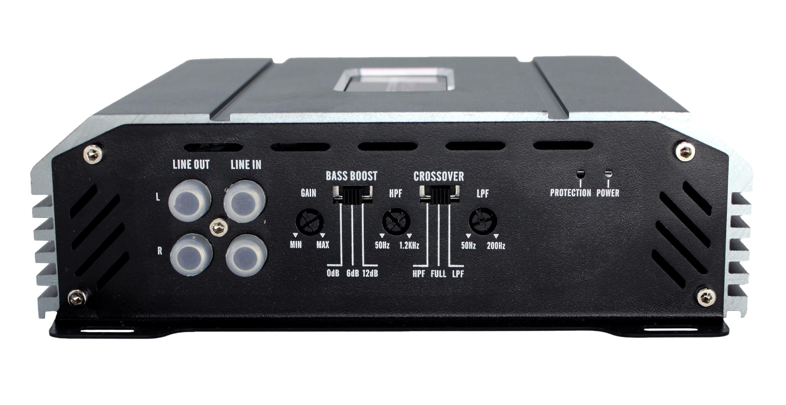Excalibur X275.2 Amplificatore Audio Auto 2 Canali Stereo 2x650W con Bass-Boost 12 dB, Amplificatore Auto Subwoofer 1300W in modalità Bridge, Sub Sonic 10-50Hz e Low Pass Filter 50-200Hz, Serie 2025