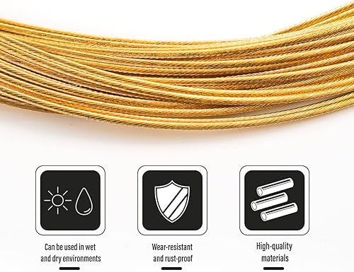 Miniatura 8 de CNC Cable de cambio de bicicleta pulido Pro Slick para ShimanoSRAMBicicleta de montaña, bicicleta de carretera, cable de desviador MTB 1.2X