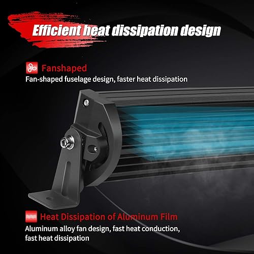 Miniatura 4 de AUSI - Barra de luz LED para todoterreno, luces para camioneta, camiones, vehículos todoterreno, vehículos UTV