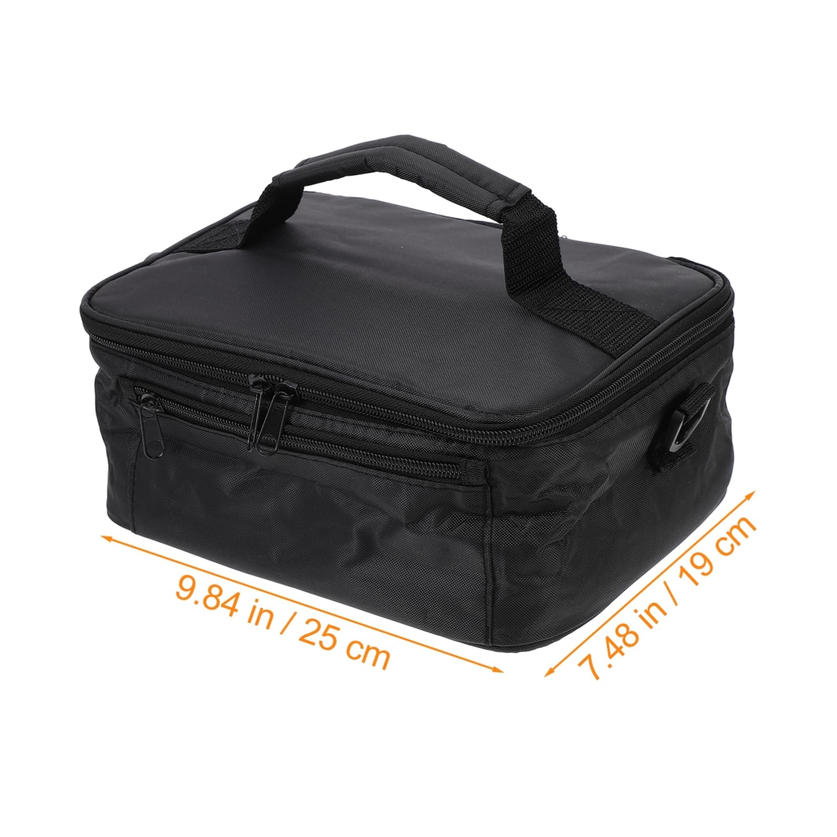 Bolsa para Recalentar Alimentos 12v para Coche y Oficina, Bolsa Térmica para Almuerzo, Aislante, Oxford y Goma