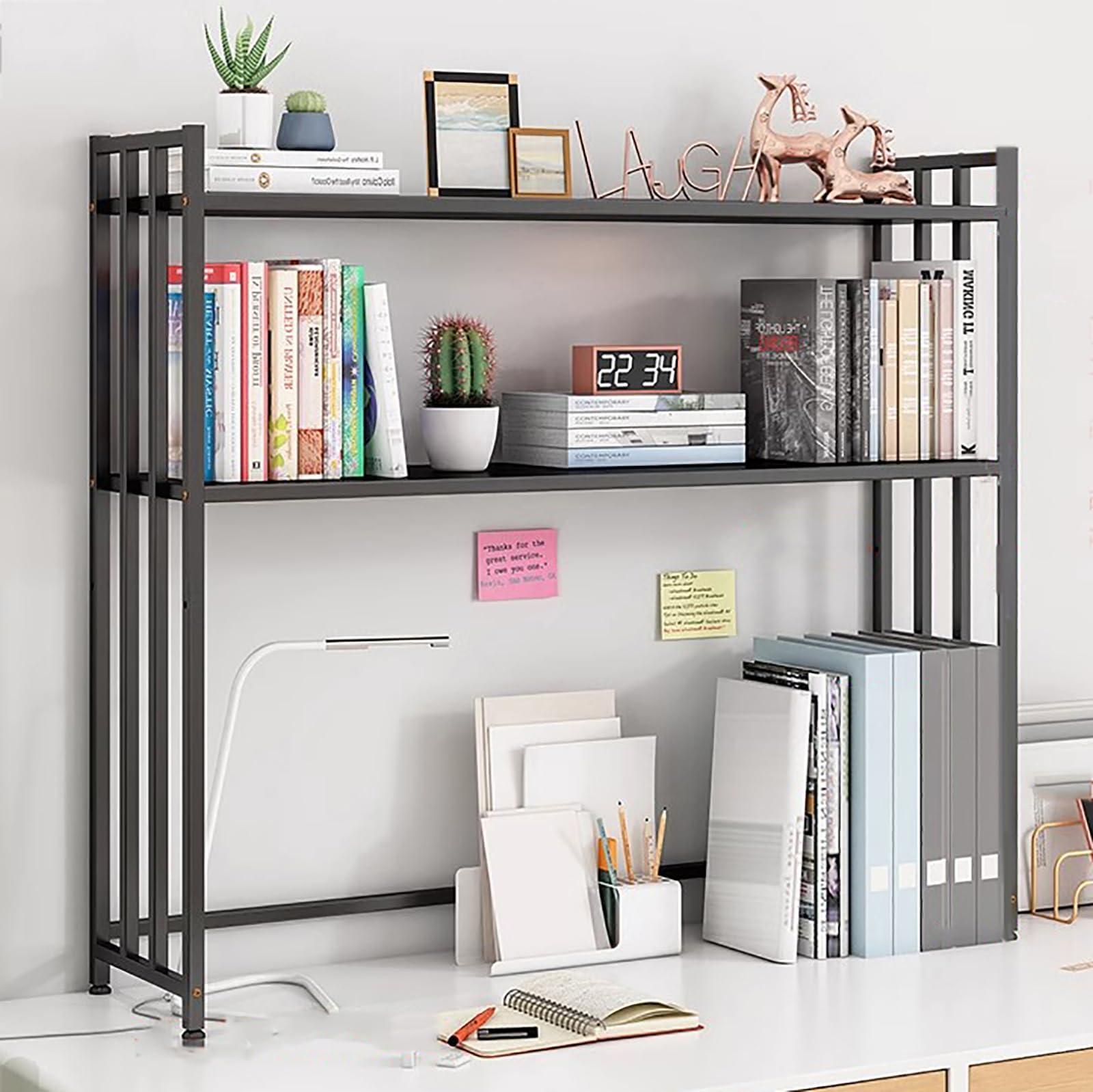 Rangement sur comptoir de 37,4" pour libérer l'espace d'un petit bureau - 2