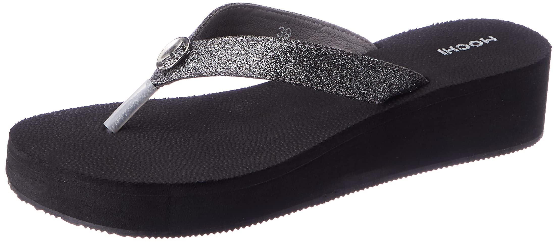 Mochi Gun Metal Womens Synthetic Sandals 8-UK (41 EU) (32-1234) (B09H66K6KS) Amazon Price History, Amazon Price Tracker