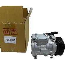 A/C Compressor AL176858 Compatible for JD Skid Steer Loader 333D 332D 329D 328D