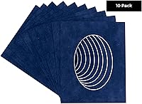 Vista 372 de CountryArtHouse Marco ovalado verde cazador de 5 x 7 pulgadas, sin ácidos, con núcleo blanco, corte biselado para fotos de 4 x 6, se adapta a marcos