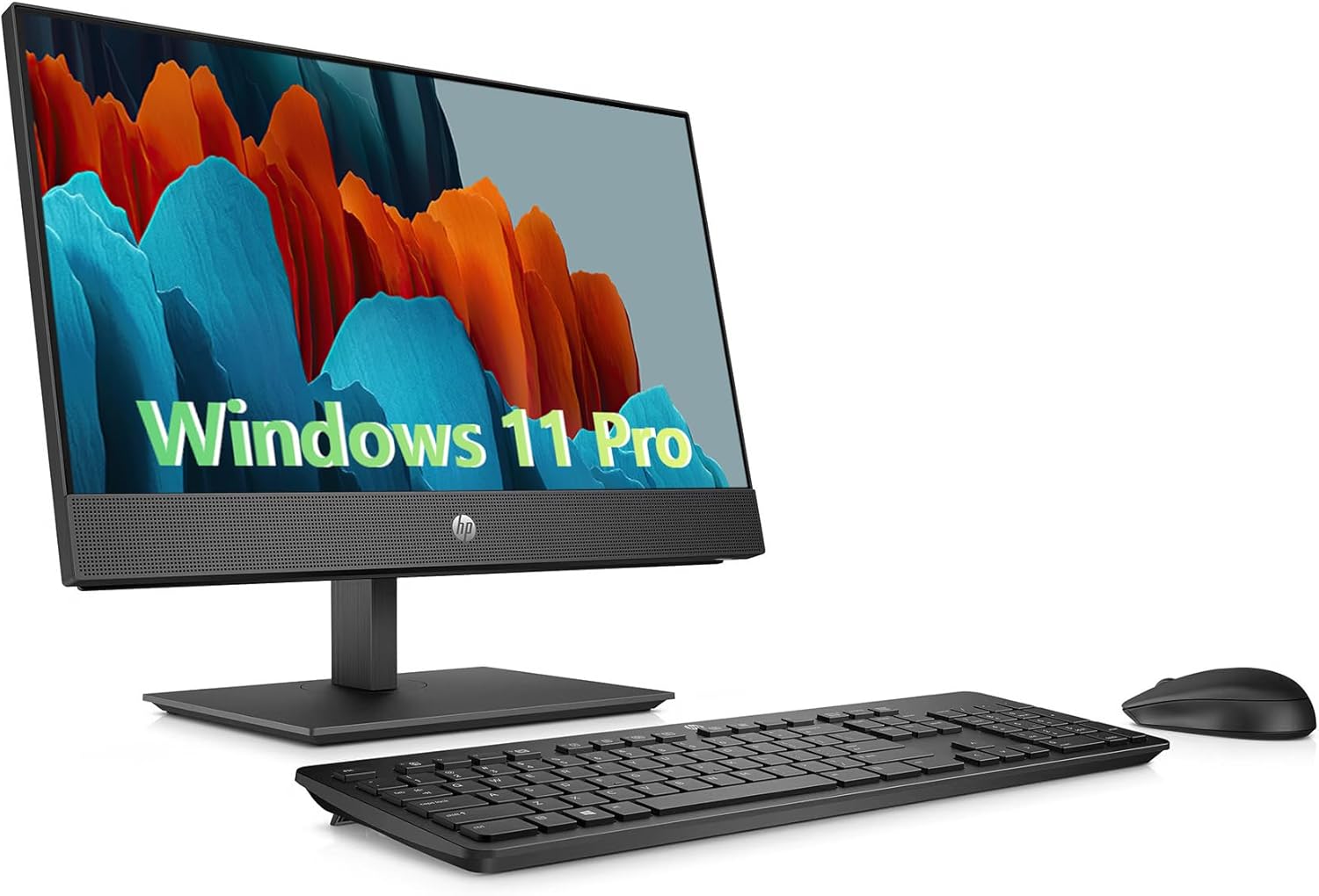 HP ProOne 600 G5 All-in-One Desktop Computer PC, Windows 11 Pro, 21.5" FHD(1920x1080), Core i5-9500T 2.2GHz, 8GB RAM, 256GB SSD, Keyboard and Mouse (Renewed)
