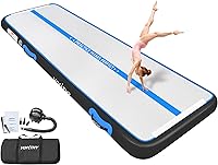 Vista 15 de VOFiTNY Colchoneta de gimnasia multiusos de 6.6/10/13/16/20 pies, resistente e inflable, para el hogar y el gimnasio