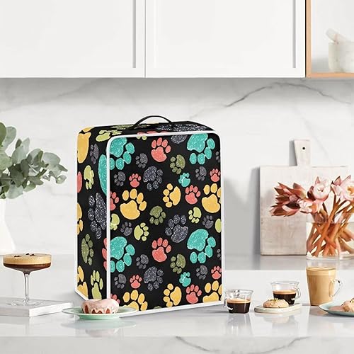 Miniatura 4 de Kathyboom Fundas antipolvo para cafetera, resistentes a las manchas, antipolvo, para batidora, compatible con la mayoría de máquinas de café,