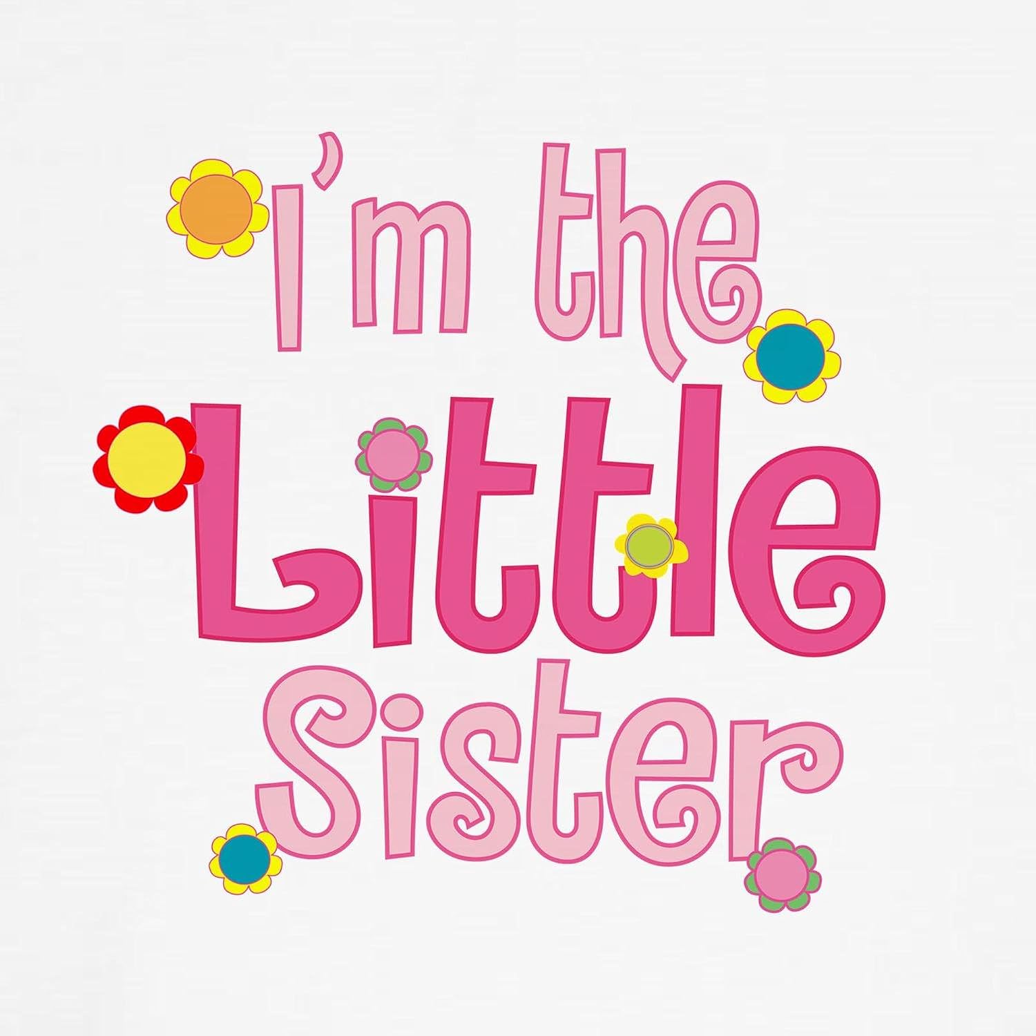 CafePress I'm The Little Sister Dog T Shirt Dog T-Shirt, Pet Clothing, Funny Dog Costume
