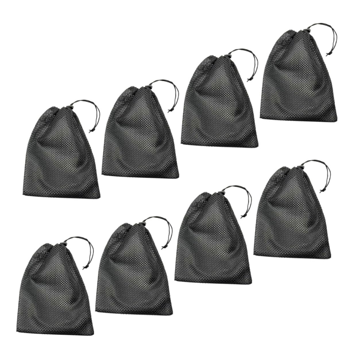 HEMOTON Bolsa De Malla para Almacenamiento con Cordón Bolsas Grandes para Ropa Sucia Bolsas De Malla para Viaje Bolsa De Malla para Ropa Delicada Bolsa De Red Bolsa De Malla Duradera