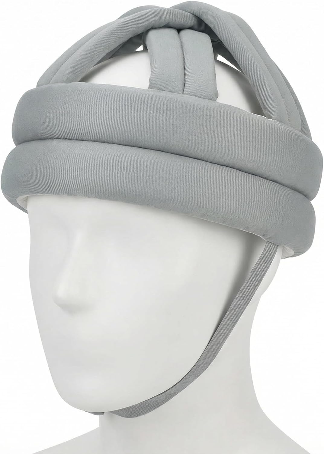 Upgraded Thick Soft Protective Helmet for Elderly Adults, Special Needs Safety Hat Adjustable Breathable Seniors Anti-Fall Head Protection Cap for Older Surgery Recovery Head Injury Shock