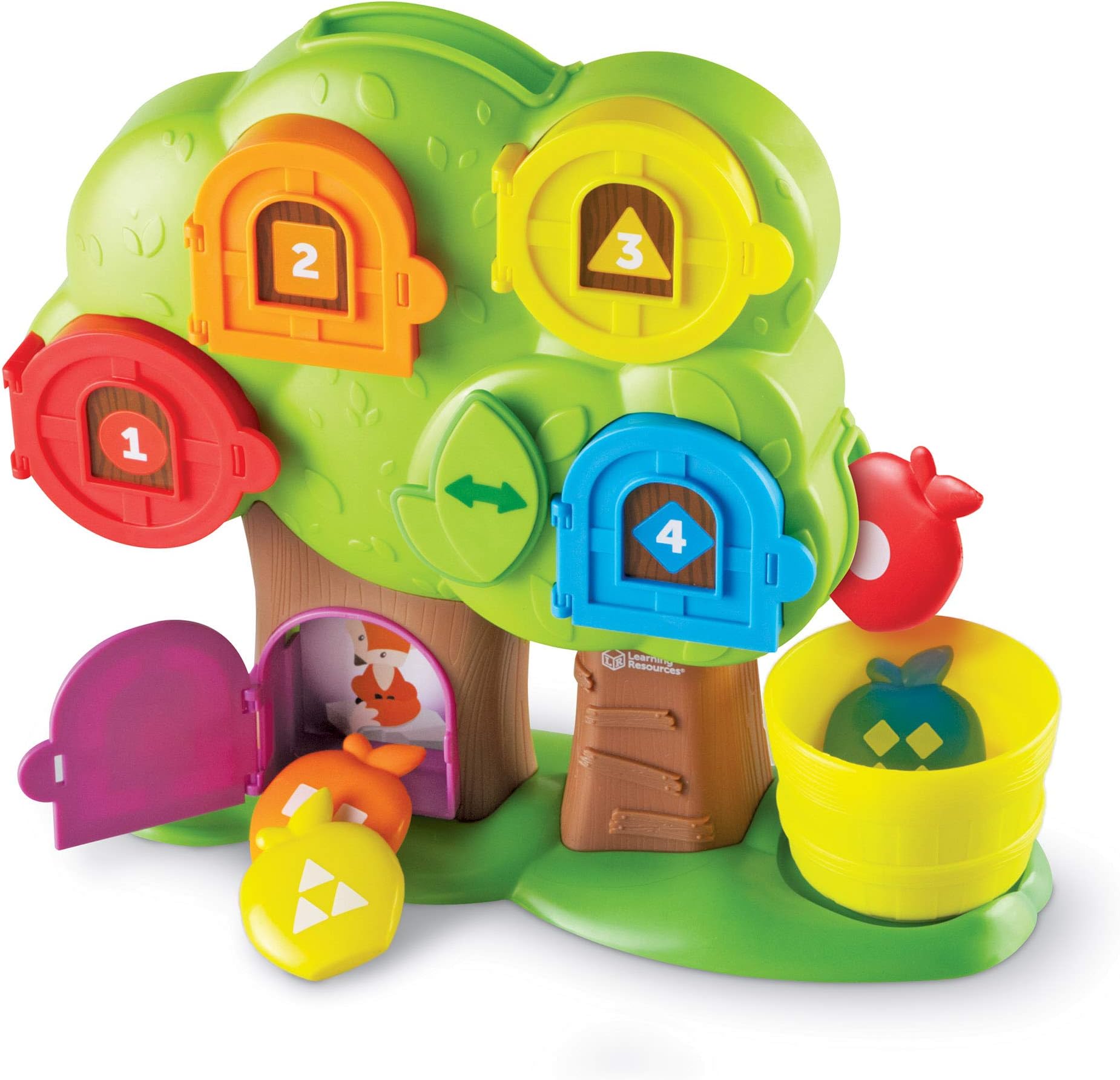Hide & Seek Learning Treehouse, Number Toddler Games, Color Recognition, Gifts for Boys and Girls, Ages 2 +