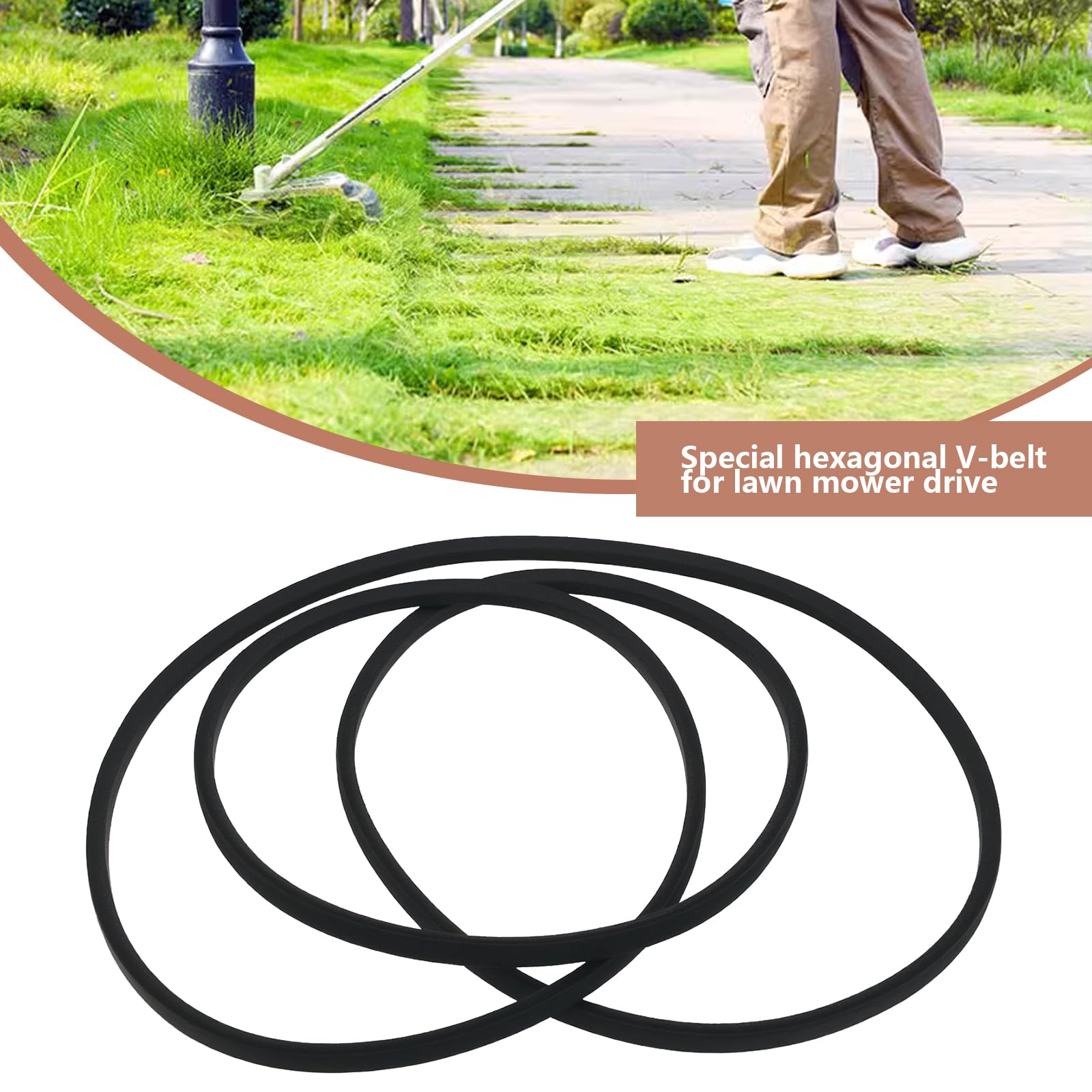 LT Easiyl Drive V Belt Width 12.7mm Length 2700mm Mower Lawn Tractors Belts Compatible with Husqvarna CTH171 CT151 CTH135 CT130 CTH151 - Image 2
