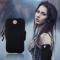 Vista 7 de Paquete de 2 brazaletes de teléfono para correr, soporte de teléfono celular para iPhone 13, 12, 11 Pro Max, Xs Max Xr X 8, 7, 6S, 6 Plus SE/Galaxy