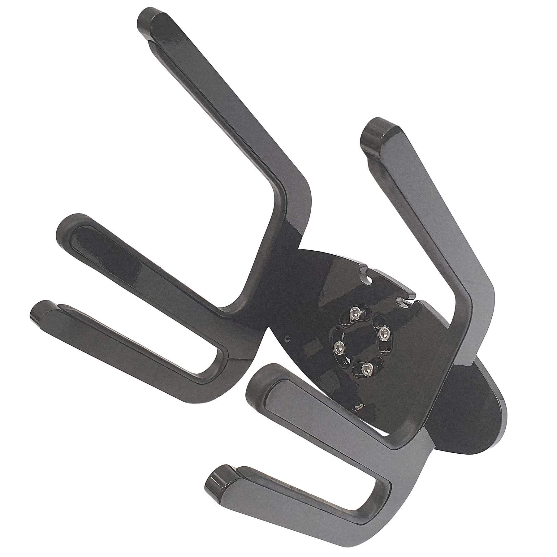 Galaxy Icon - Soporte para Tablas de kneeboard y Wakeboard - para Barcos - Doble - Color: Negro