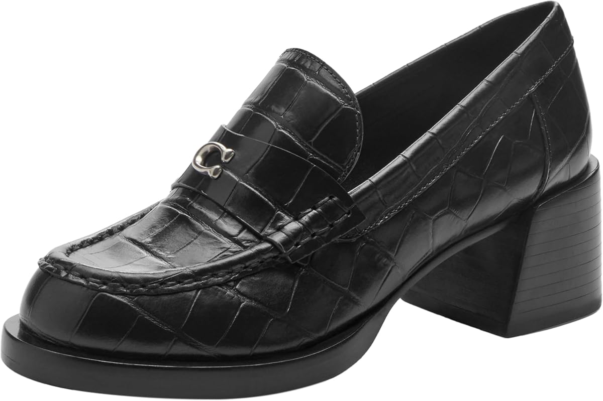 Natalie Crinkled Metallic Loafer