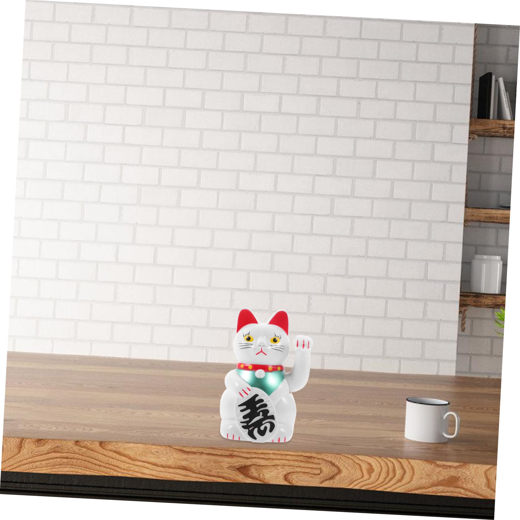 Cabilock 5 Piezas Gato De La Suerte Agitando La Mano Decoraciones Pata Decoración De Oro Decoración Japonesa Gato Asiático De La Suerte Figura De Gato De Escritorio Abdominales