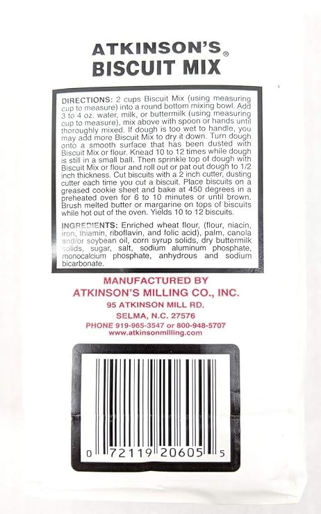Atkinson's Biscuit Mix - Butter Flakes 2 pound