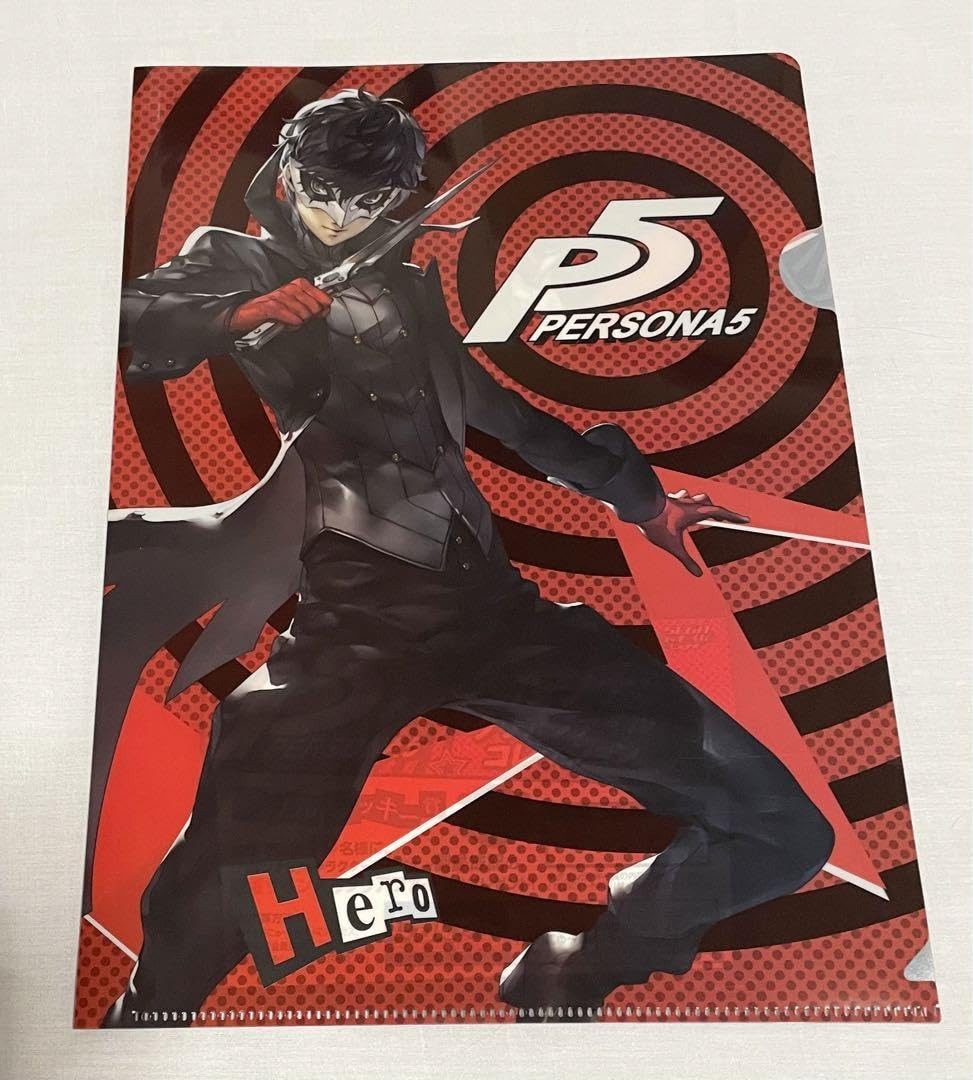 ペルソナ5 主人公 25thFES限定品 クリアファイル Amazon.co.jp: クリアファイル ATLUS アトラス PERSONA ペルソナ