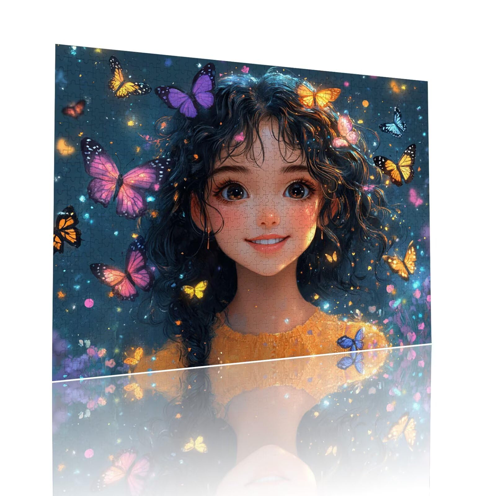 Puzzle Erwachsene 2000 Teile Mädchen Schmetterling Educa Jigsaw für Kinder ab 8 Jahren Mädchen Jungen, Erwachsene Impossible Klassische Puzzles, Anspruchsvoll Spielspaß, Als Geschenke 70x99cm t-768