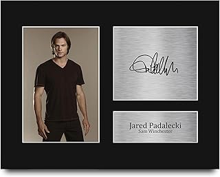 HWC Trading Jared Padalecki Supernatural Gifts Printed Signed Autograph Picture for TV Show Fans - US Letter Size