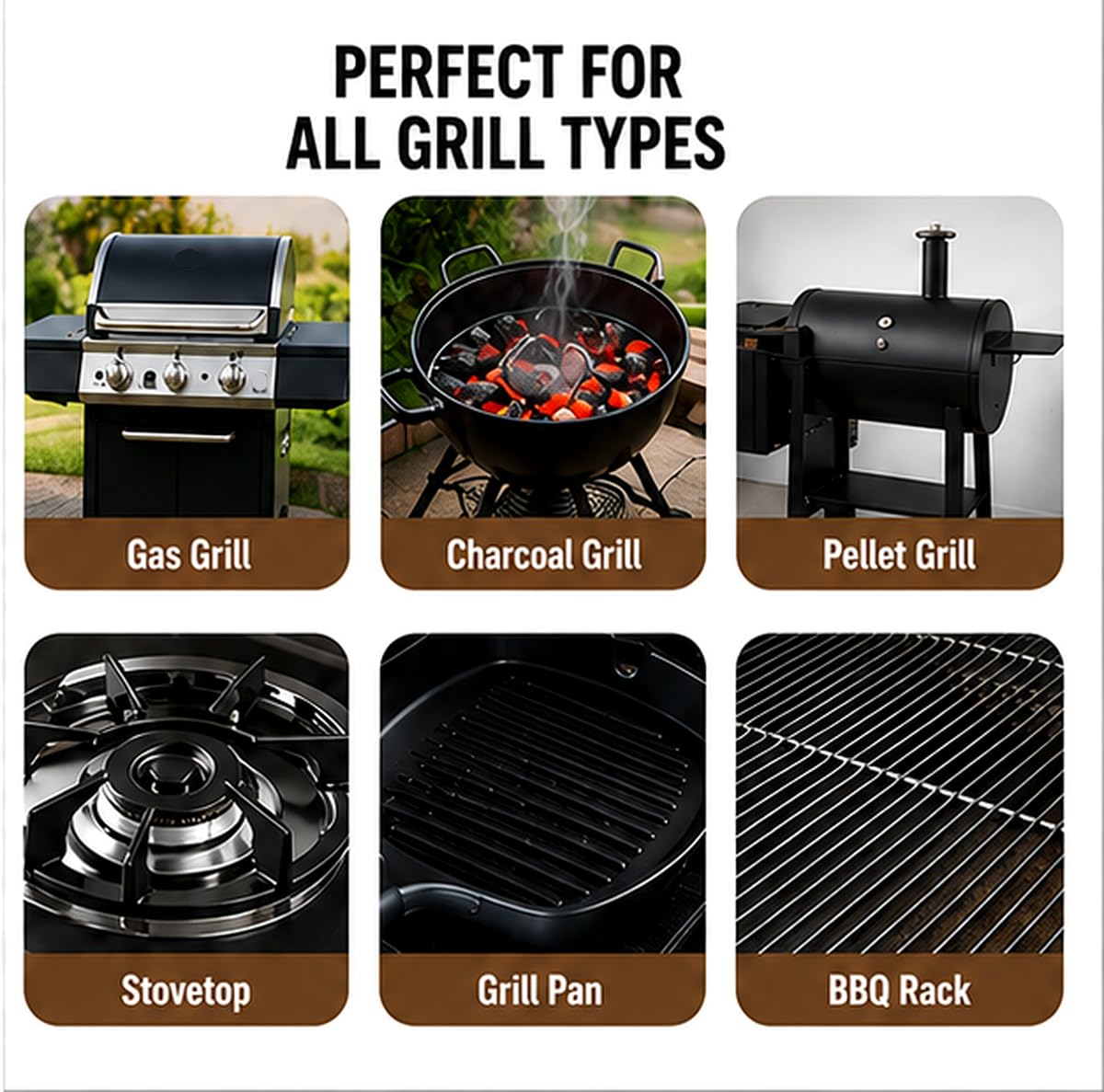 Spazzola Barbecue per Weber Genesis II LX S-440 / S-640