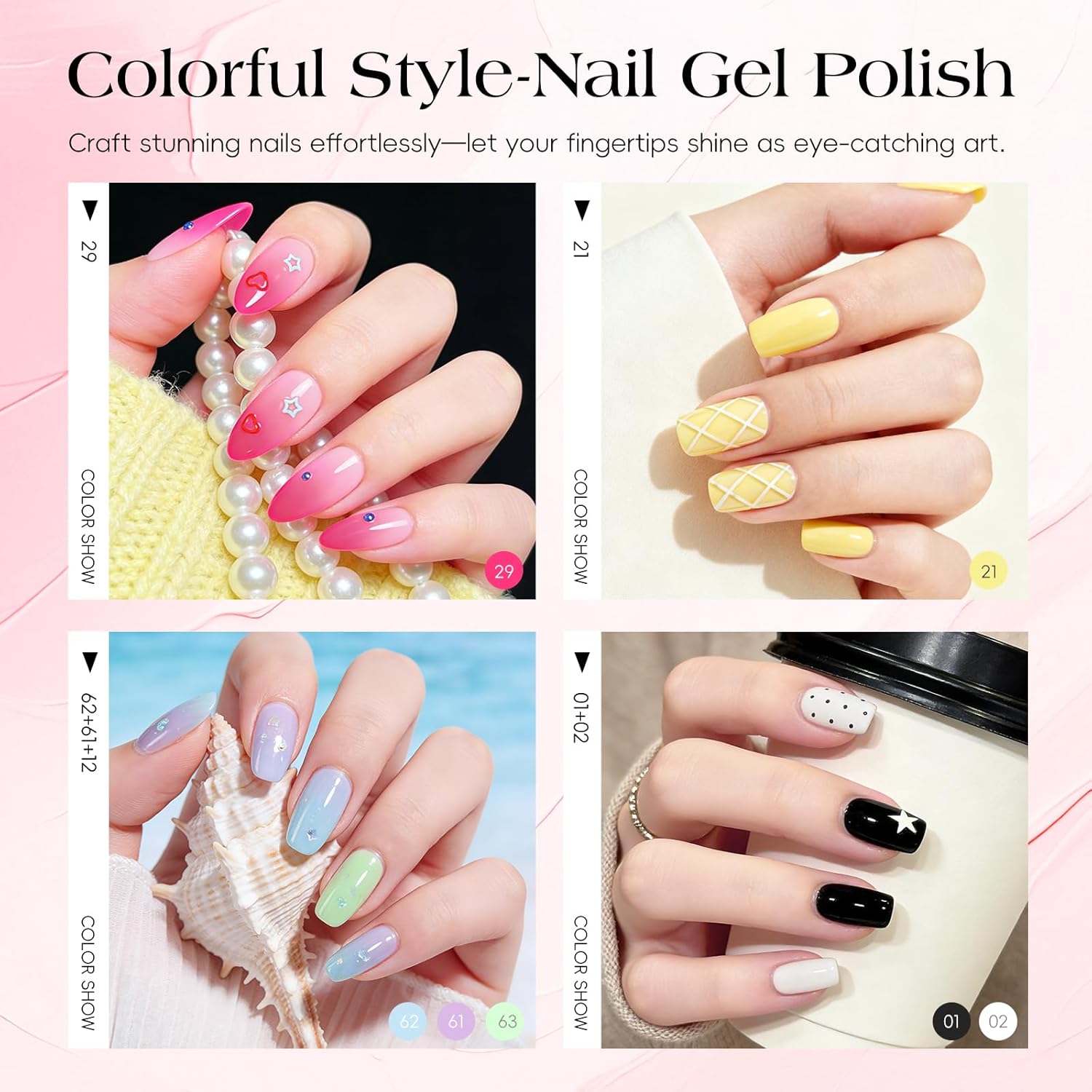 COSCELIA Poly Nail Gel Kit with U V Lamp 15 Colors Poly Extension Gel 25PCGel Polish Set for Beginners with Everything Nail Art Decorations DIY Gifts for Women