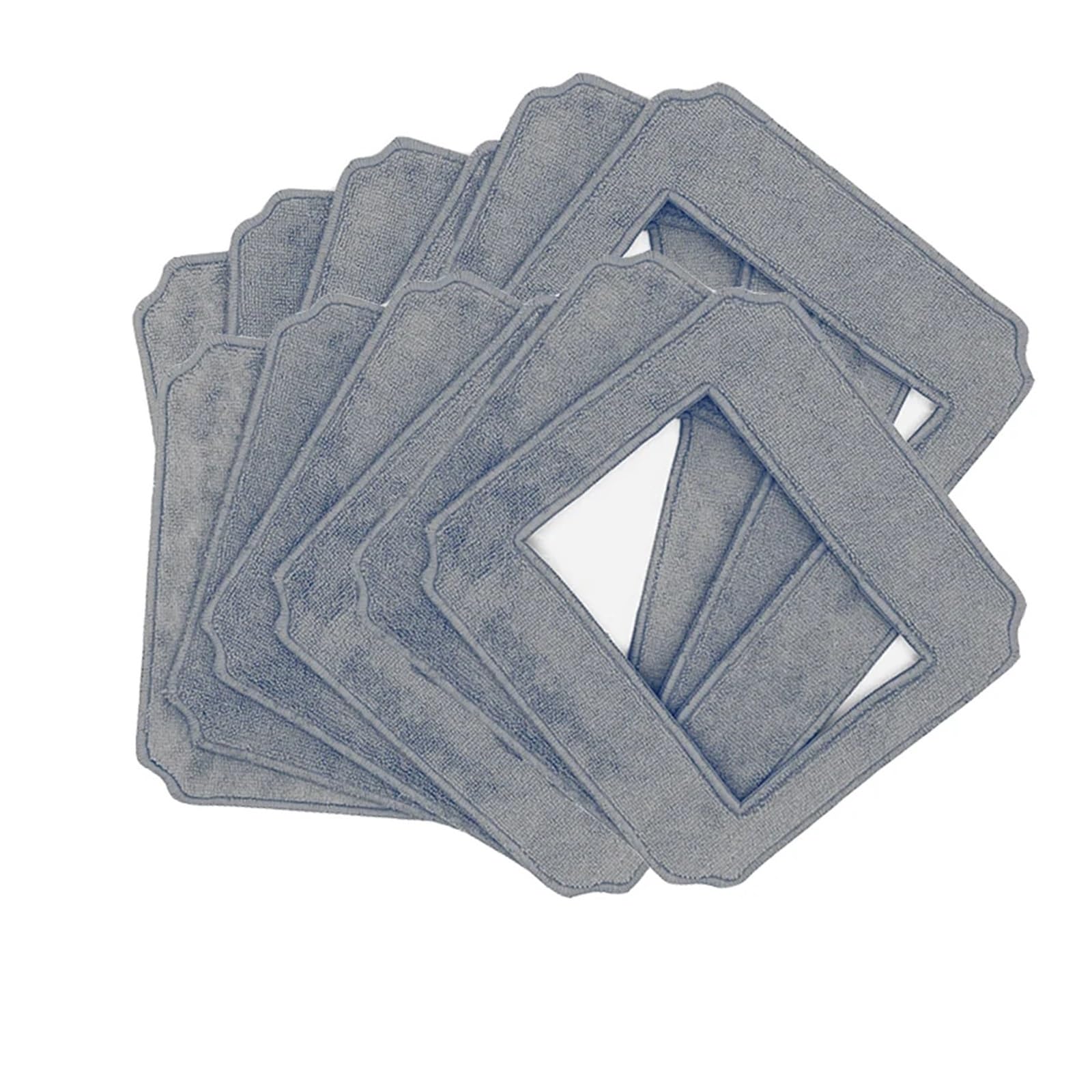 Pad Di Sostituzione Del Robot Per La Pulizia Delle Finestre W140 | Vetro Pulizia Mops 24 X 24 Cm Vestiti Lavabili Rags Lavare Le Finestre Pezzi Di Ricambio Accessori(18Pack)