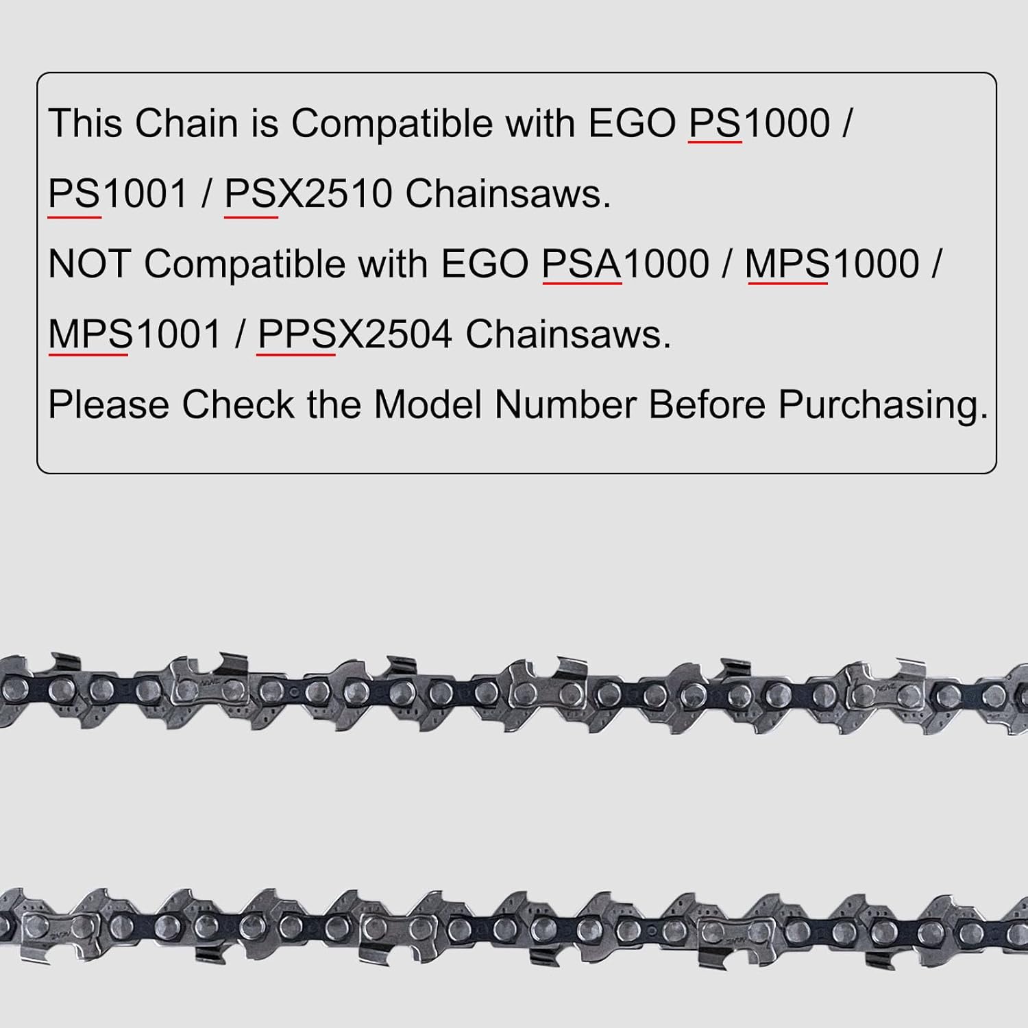 2PC 10" Pole Saw Chain Replacement view 3