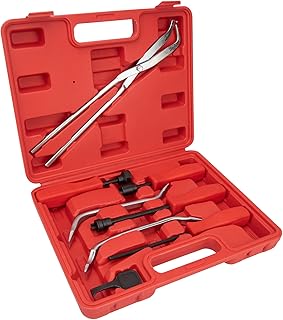 Brake Drum Tool Kit, Drum Brake Tool Kit, Brake Drum Spring Tool Set, Drum Brake Kit Tool, Drum Break Tools for Car with Drum Brake Spring Tool/Pliers/Adjusting Tool & More (Set of 8)