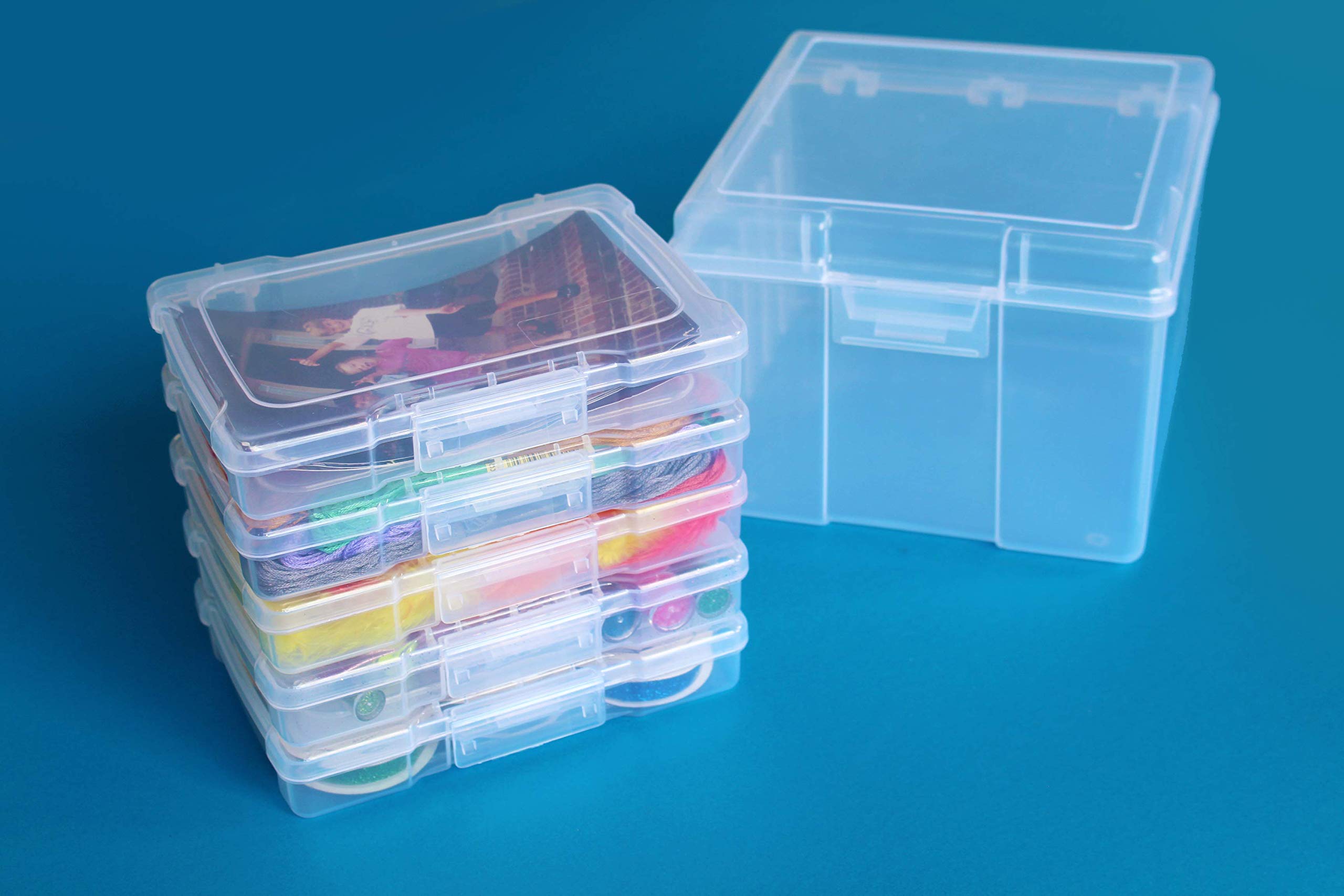 Buy ArtBin 6947ZZ Photo & Craft Organizer Set, Large Box with [5] Plastic Storage Cases Inside
