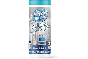 MiracleWipes for Stainless Steel: The Ultimate Cleaning Solution for Your Home Appliances