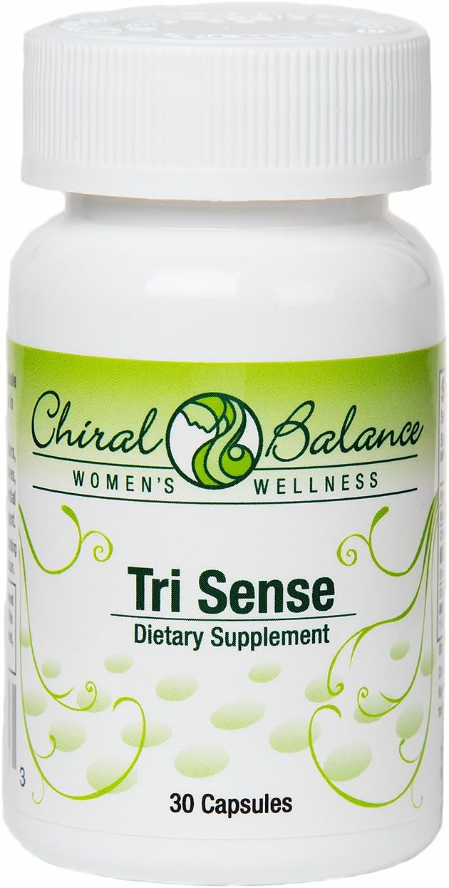 Chiral Balance Tri Sense | 30 Capsules | Advanced Formula | Potent Clinically Tested Cinnamon Extract | Chromium | Manganese | Vitamin D3 | Green Tea Extract