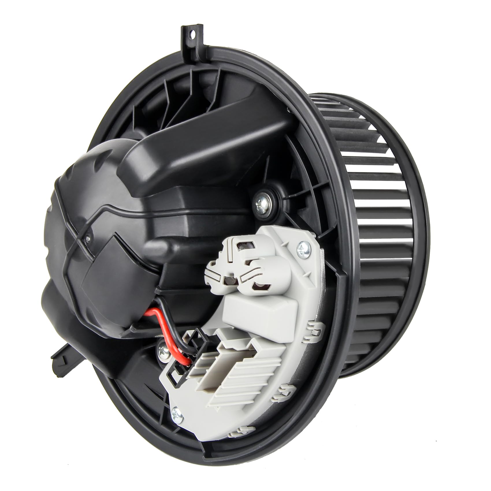 DOCAS Motore per ventola interna,Motore ventola di riscaldamento + regolatore compatibile per BMW 1er E81 E82 E87 E88 2004-2011 3er E90 E91 E92 E93 2004-2013 X1 E84 X3 F25 X4 F26 Z4 E89 64119227670