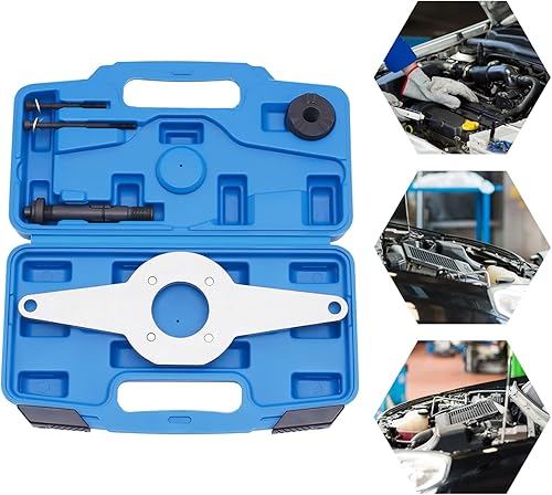 Miniatura 2 de Amortiguador de vibraciones, herramienta de sujeción de polea del cigüeñal, amortiguador de vibraciones, kit de herramientas de sujeción de