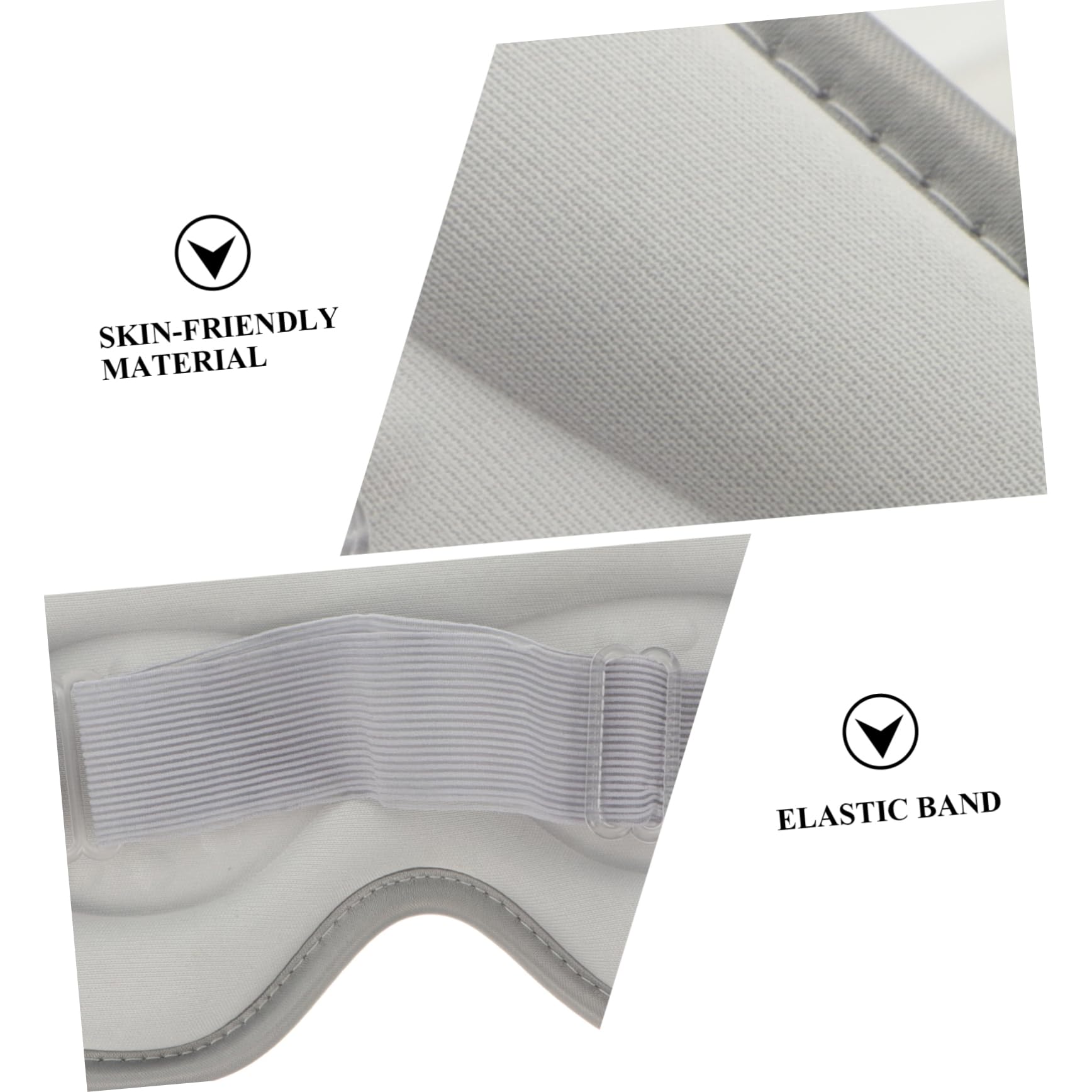 BESTYASH 1 Pz Maschera per Occhi Riscaldante con Massaggio Copertura per Occhi Microfibra per Rilassamento e Notturno Rosa Design Portatile e Riscaldamento per Alleviare Fatica Oculare