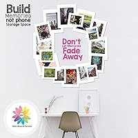 Vista 7 de Mat Board Center, paquete de 25, tableros de respaldo blancos de 5x7 pulgadas, cartón de grosor de 4 capas para soporte trasero