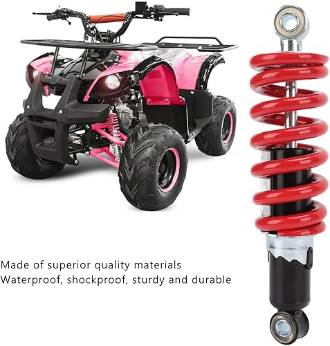 Miniatura 6 de Reemplazo de amortiguador delantero trasero para PIT QUAD DIRT BIKE ATV 9.055 in distancia de agujero, amortiguador delantero trasero motocicleta