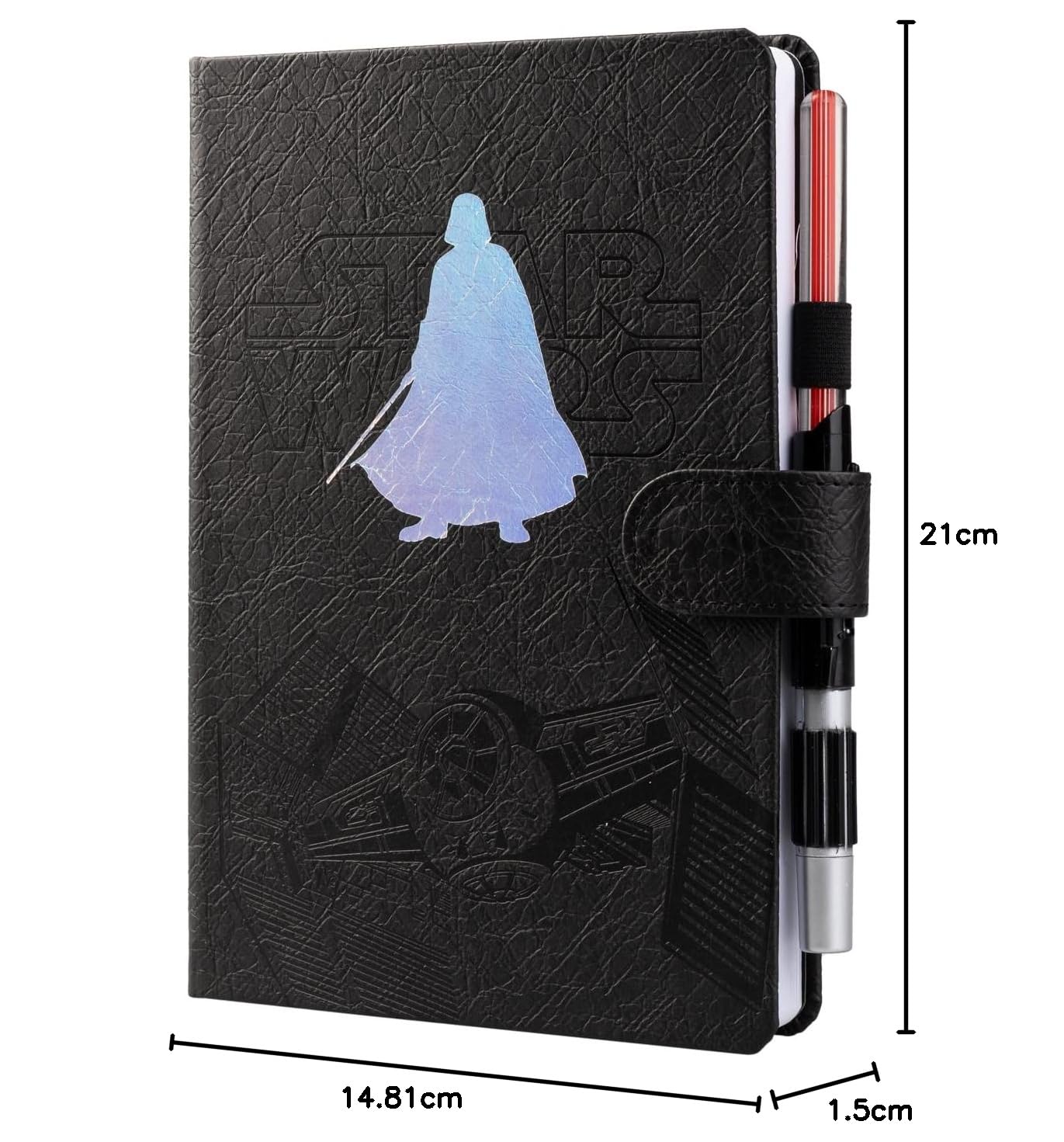 Carnet de notes Star Wars Dark Vador A5 Pointillé avec Stylo