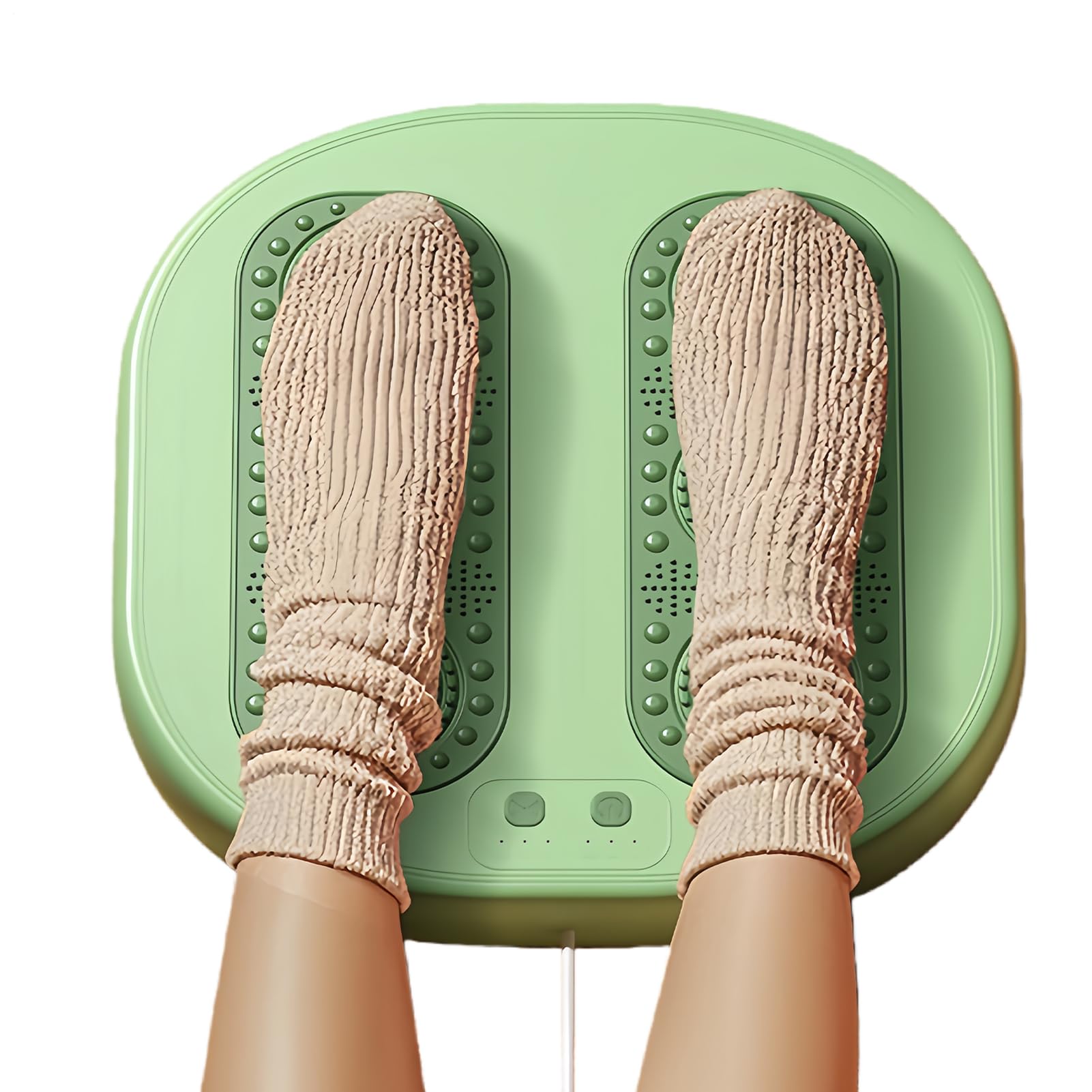 Masajeador de pies con calor para aliviar el dolor muscular con carga USB de 3 niveles 8