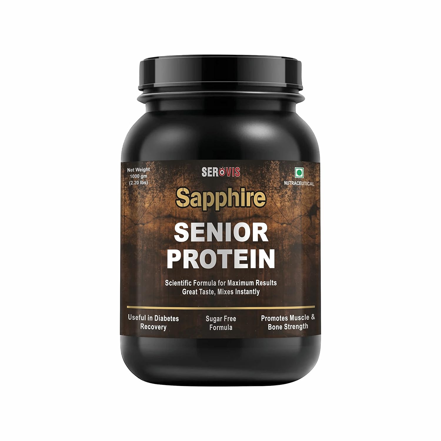 SEROVIS Senior Protein Powder Supplement for Senior Citizens Protein