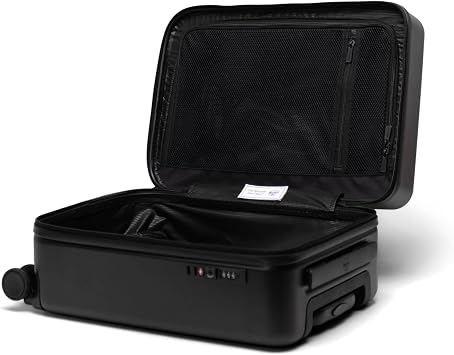 Herschel Supply Co. Unisex Heritage Hardshell Luggage, Black, Carry on - 19 Inch