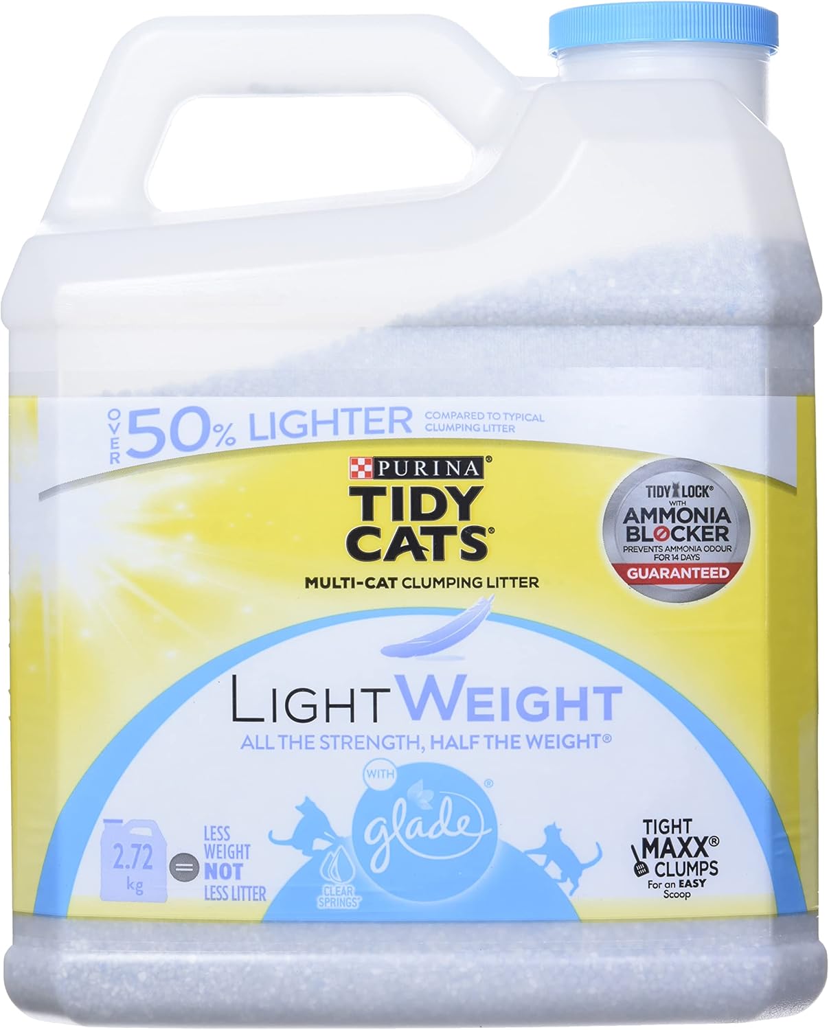 Tidy Cats Glade Clear Springs Lightweight Cat Litter for Multiple Cats