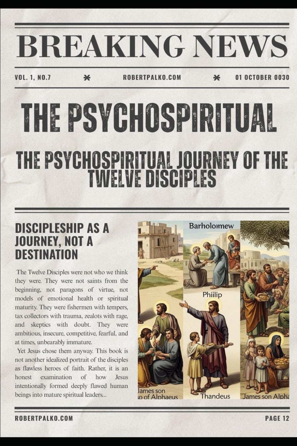 THE PSYCHOSPIRITUAL JOURNEY OF THE TWELVE DISCIPLES: From Emotional Immaturity to Mature Leadership
