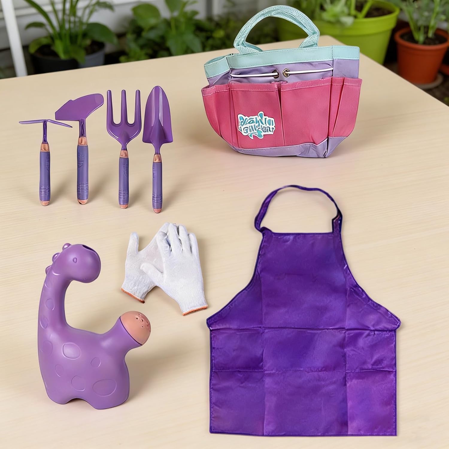 Genérico Gardening Shovel - Colourful Planting Shovel, Easy Grip, Sustainable Creative Development | 9 Pieces Gardening Kids Balcony Garden Pa