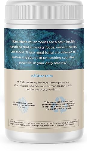 Miniatura 2 de Naturealm - Cápsulas Cordyceps - Extracto de hongos para más energía y estado de ánimo mejorado, 90 cápsulas vegetarianas, suministro para 30 días